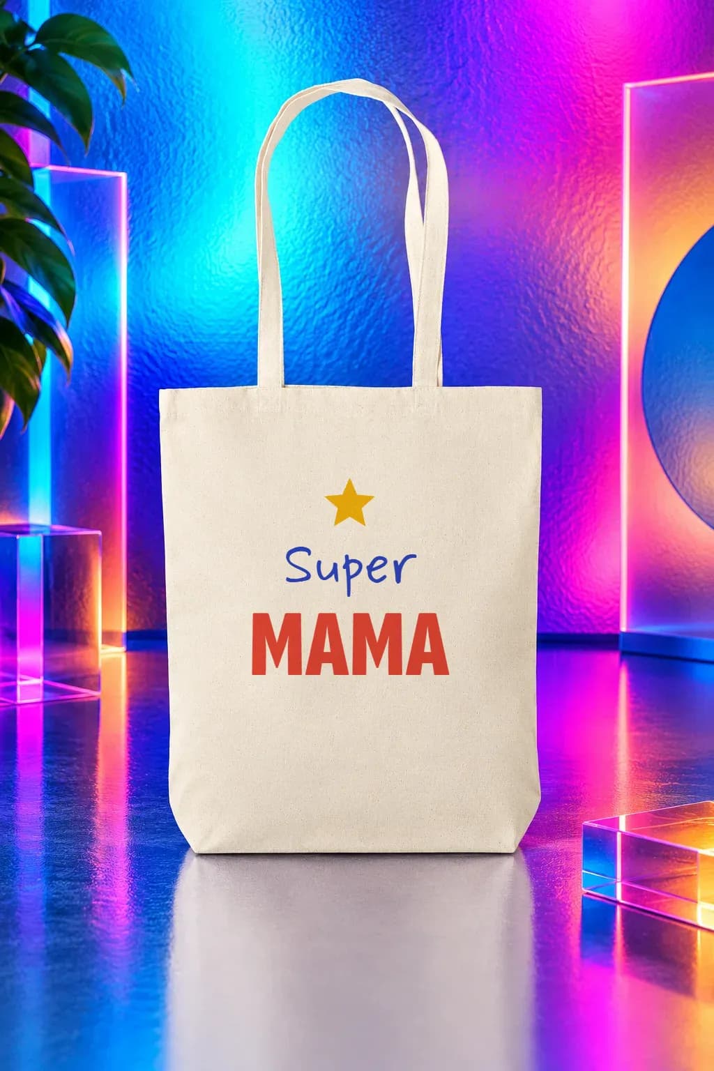 Tote bag «Super Μαμά»